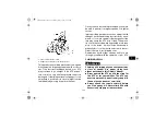 Preview for 67 page of Yamaha YFM350R-W Owner'S Manual