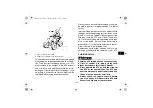 Предварительный просмотр 71 страницы Yamaha YFM350R Owner'S Manual