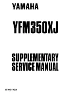 Preview for 11 page of Yamaha YFM350X Warrior Service Manual