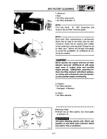 Preview for 109 page of Yamaha YFM350X Warrior Service Manual