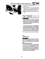 Preview for 128 page of Yamaha YFM350X Warrior Service Manual