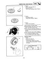 Preview for 171 page of Yamaha YFM350X Warrior Service Manual