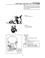 Preview for 221 page of Yamaha YFM350X Warrior Service Manual