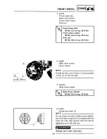 Preview for 223 page of Yamaha YFM350X Warrior Service Manual