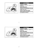 Предварительный просмотр 20 страницы Yamaha YFM350XK Owner'S Manual