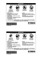 Предварительный просмотр 158 страницы Yamaha YFM350XK Owner'S Manual