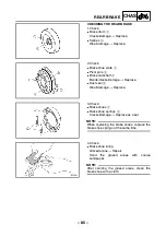 Предварительный просмотр 95 страницы Yamaha YFM35FAS Supplementary Service Manual