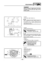 Предварительный просмотр 97 страницы Yamaha YFM35FAS Supplementary Service Manual