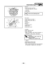 Предварительный просмотр 98 страницы Yamaha YFM35FAS Supplementary Service Manual