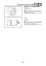 Предварительный просмотр 104 страницы Yamaha YFM35FAS Supplementary Service Manual