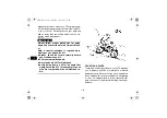 Предварительный просмотр 72 страницы Yamaha YFM35RX Owner'S Manual