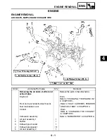 Предварительный просмотр 124 страницы Yamaha YFM400FAR Service Manual