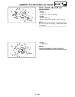 Предварительный просмотр 149 страницы Yamaha YFM400FAR Service Manual