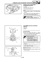 Предварительный просмотр 169 страницы Yamaha YFM400FAR Service Manual