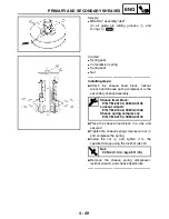 Предварительный просмотр 172 страницы Yamaha YFM400FAR Service Manual