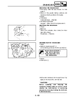 Предварительный просмотр 185 страницы Yamaha YFM400FAR Service Manual