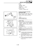 Предварительный просмотр 204 страницы Yamaha YFM400FAR Service Manual