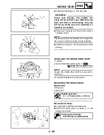 Предварительный просмотр 209 страницы Yamaha YFM400FAR Service Manual