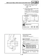 Предварительный просмотр 250 страницы Yamaha YFM400FAR Service Manual