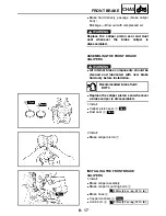 Предварительный просмотр 274 страницы Yamaha YFM400FAR Service Manual