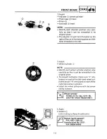 Предварительный просмотр 330 страницы Yamaha YFM400FW Service Manual