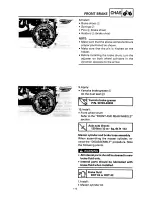 Предварительный просмотр 332 страницы Yamaha YFM400FW Service Manual