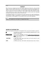 Preview for 3 page of Yamaha YFM400FWA 2000 5GH3-AE1 Service Manual