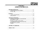 Preview for 8 page of Yamaha YFM400FWA 2000 5GH3-AE1 Service Manual