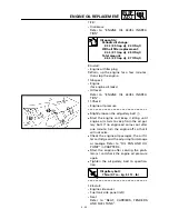 Preview for 84 page of Yamaha YFM400FWA 2000 5GH3-AE1 Service Manual