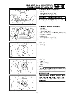 Preview for 120 page of Yamaha YFM400FWA 2000 5GH3-AE1 Service Manual