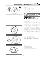 Preview for 163 page of Yamaha YFM400FWA 2000 5GH3-AE1 Service Manual