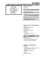 Preview for 252 page of Yamaha YFM400FWA 2000 5GH3-AE1 Service Manual