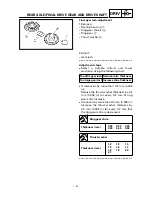 Preview for 269 page of Yamaha YFM400FWA 2000 5GH3-AE1 Service Manual