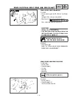 Preview for 270 page of Yamaha YFM400FWA 2000 5GH3-AE1 Service Manual