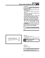 Preview for 282 page of Yamaha YFM400FWA 2000 5GH3-AE1 Service Manual