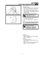 Preview for 283 page of Yamaha YFM400FWA 2000 5GH3-AE1 Service Manual