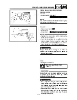 Preview for 293 page of Yamaha YFM400FWA 2000 5GH3-AE1 Service Manual