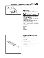 Preview for 319 page of Yamaha YFM400FWA 2000 5GH3-AE1 Service Manual