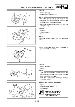 Предварительный просмотр 178 страницы Yamaha YFM450FAR Service Manual