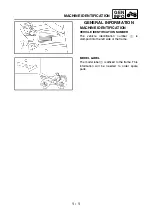 Preview for 12 page of Yamaha YFM45FAR Service Manual