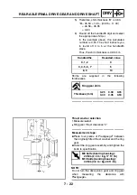 Предварительный просмотр 269 страницы Yamaha YFM4FAR Service Manual