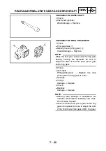 Предварительный просмотр 272 страницы Yamaha YFM4FAR Service Manual