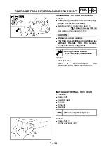 Предварительный просмотр 275 страницы Yamaha YFM4FAR Service Manual