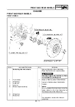 Предварительный просмотр 281 страницы Yamaha YFM4FAR Service Manual