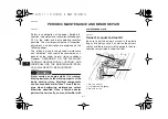 Предварительный просмотр 72 страницы Yamaha YFM50R Owner'S Manual