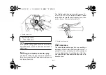 Предварительный просмотр 89 страницы Yamaha YFM50R Owner'S Manual