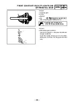 Предварительный просмотр 44 страницы Yamaha YFM660FR Supplementary Service Manual