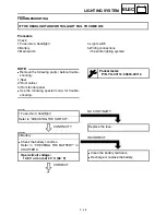 Preview for 442 page of Yamaha YFM660FS Supplementary Service Manual