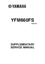 Preview for 1 page of Yamaha YFM660FWA Supplementary Service Manual