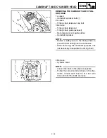 Предварительный просмотр 198 страницы Yamaha YFM660RN Service Manual